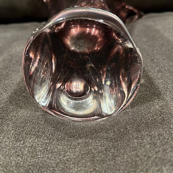 Josef Hospodka Bohemian Crystal Vase - Picture 8 of 8